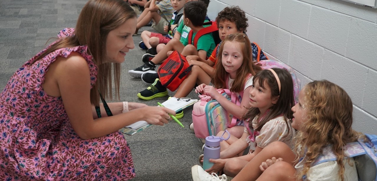 Westbrook teacher welcoming new students