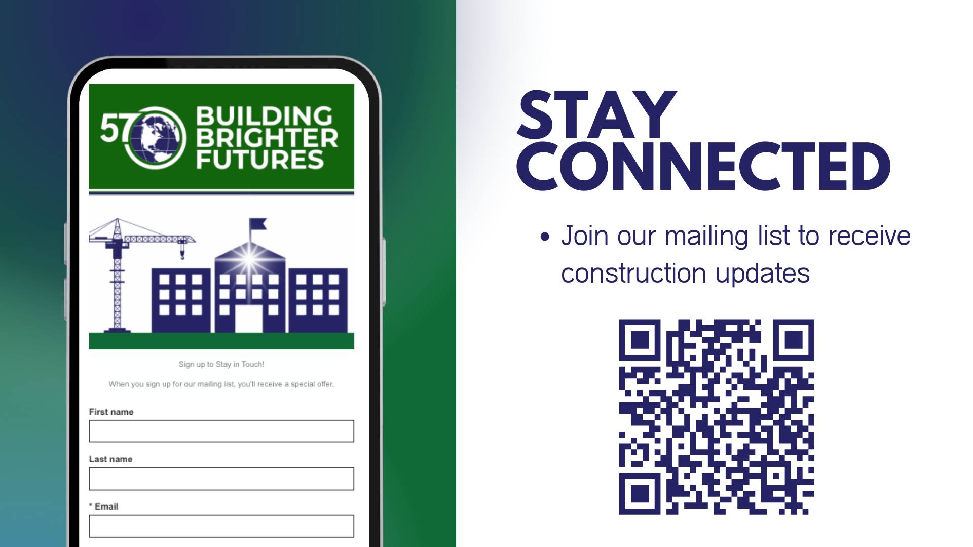 Building Brighter Futures Community Construction Update Presentation - 3/10/25